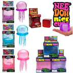 Jellyfish & Cube Squish Fidget Toy