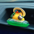 Tropical Duck Dashboard Ornament