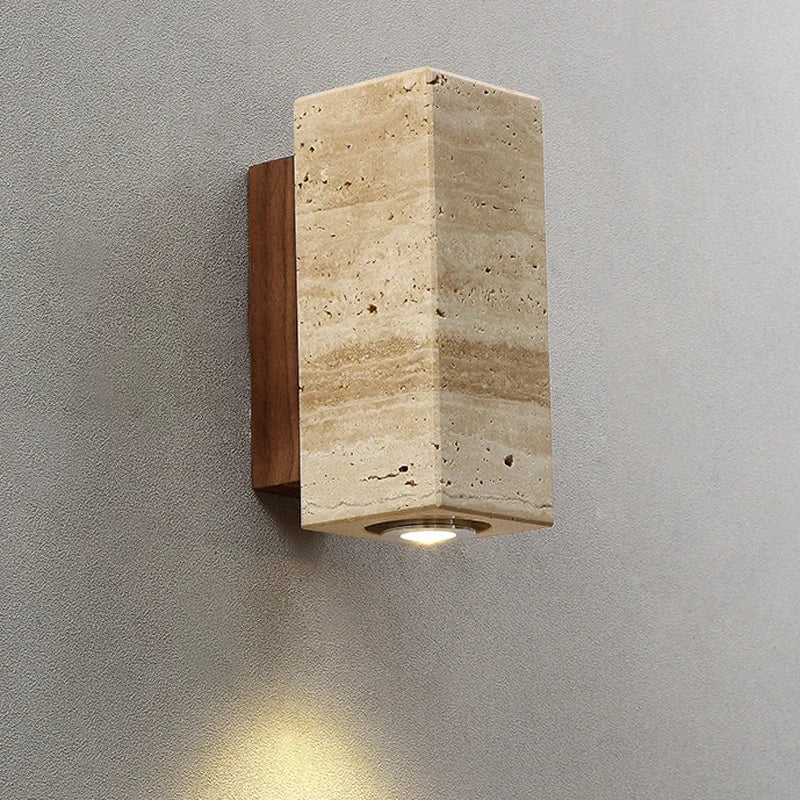 Wabi-Sabi Marble Wall Lamp