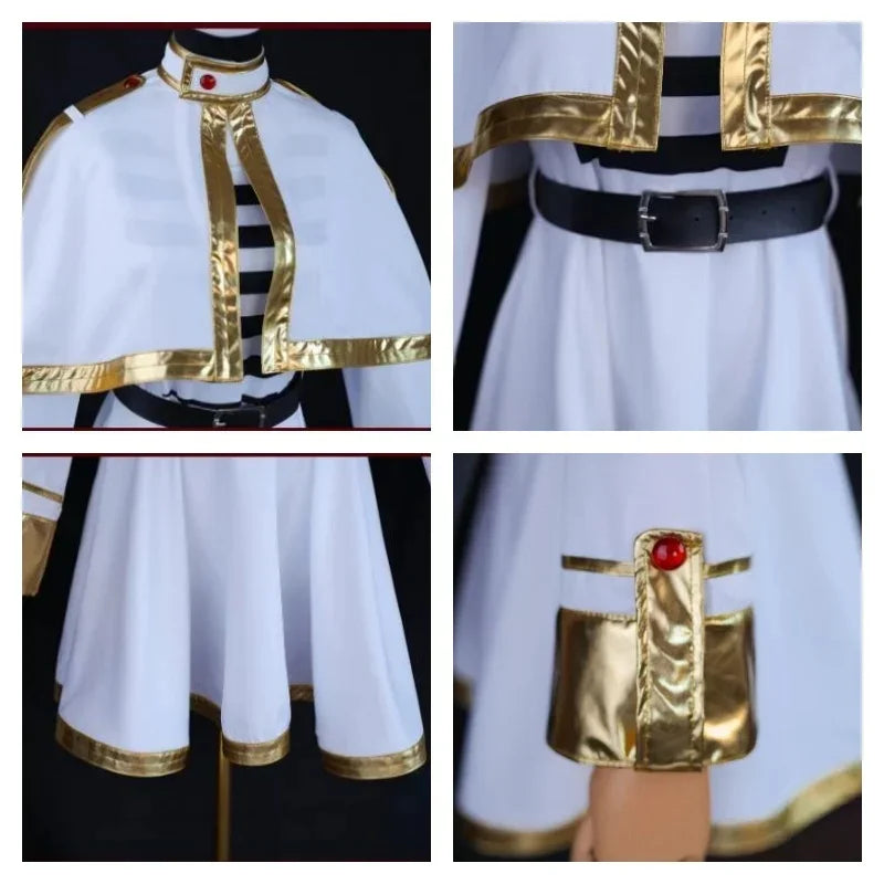 Frieren Fantasy Anime Cosplay Costume & Wig Set