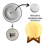 3D Moon Night Light