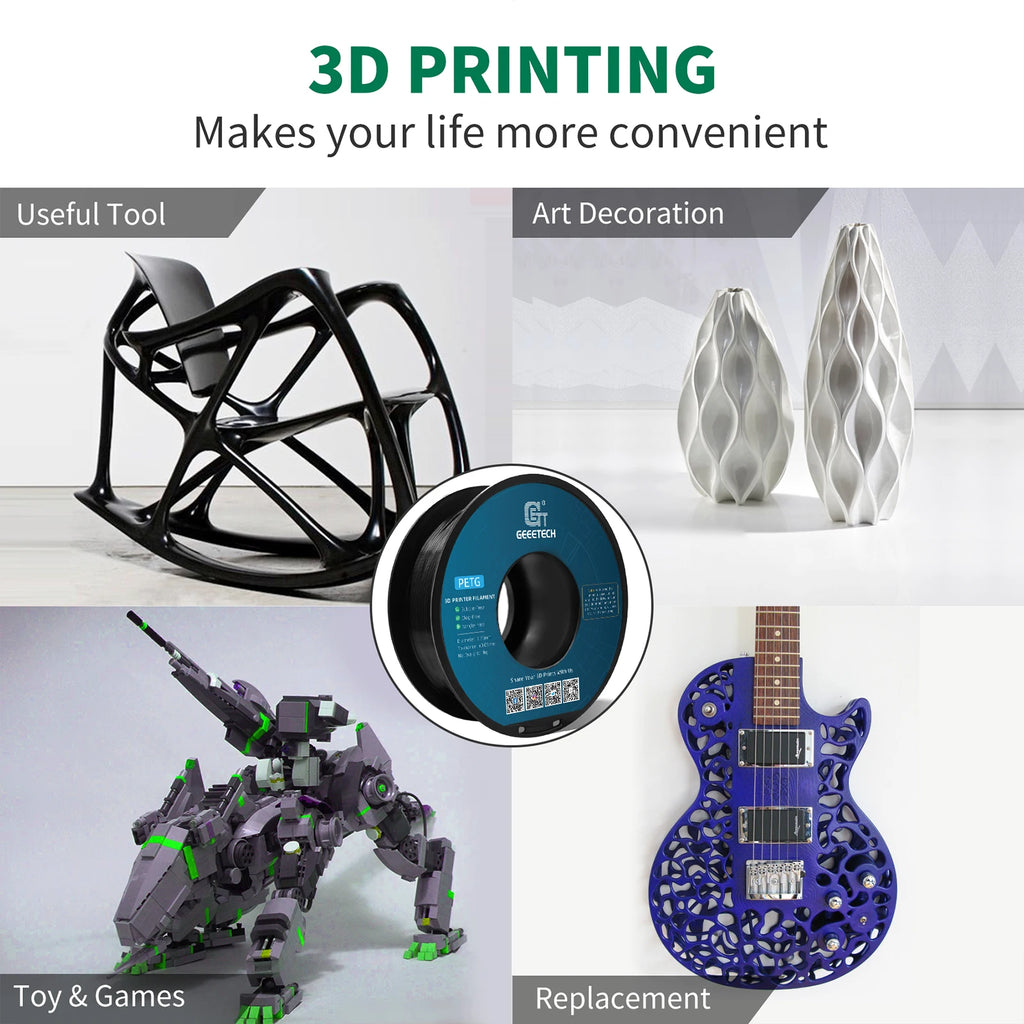 Geeetech PETG 1.75 mm 3D Printer Filament