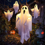 LED Hanging Ghost Halloween Decoration