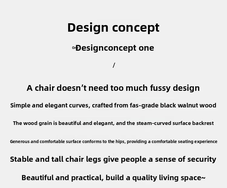 Modern Wood Dining Chair Collection
