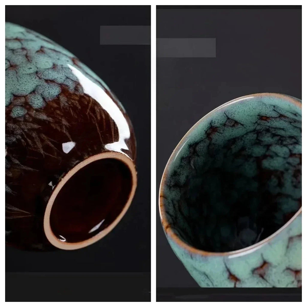 Reactive Kiln-Glaze Ceramic Tasting Cup 175ml