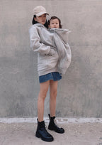 Winter Maternity Baby Carrier Hooded Coat