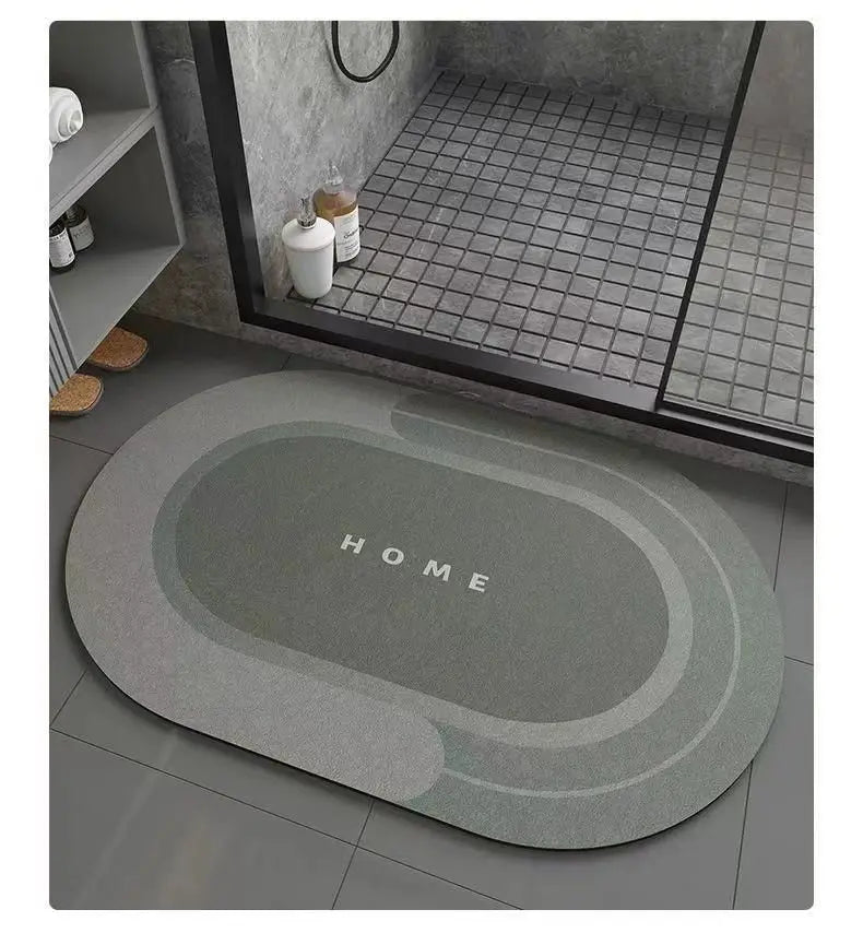 Quick-Dry Absorbent Bathroom Floor Mat