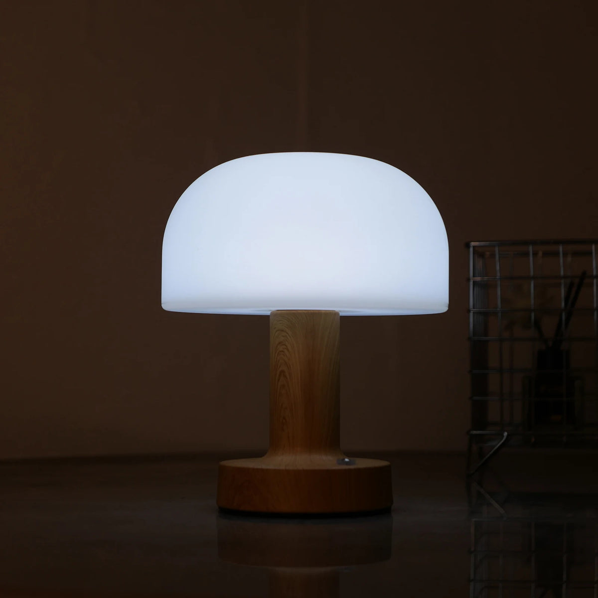 Rechargeable Mushroom LED Table Lamp