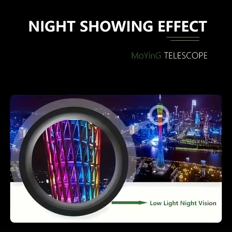 Compact 8–10x Monocular Telescope