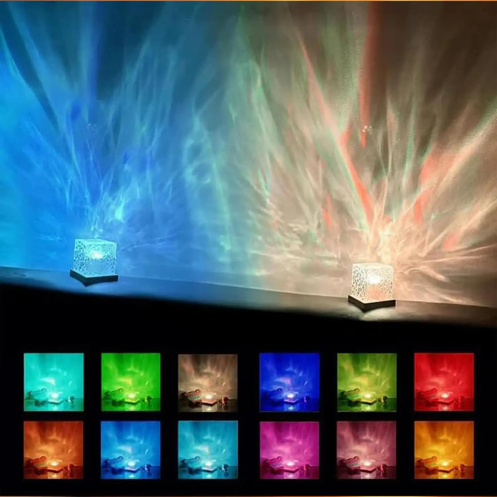 Ocean Wave Aurora Projector Light