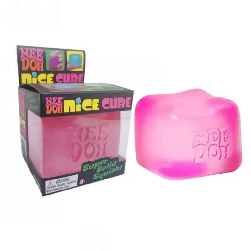 Jellyfish & Cube Squish Fidget Toy