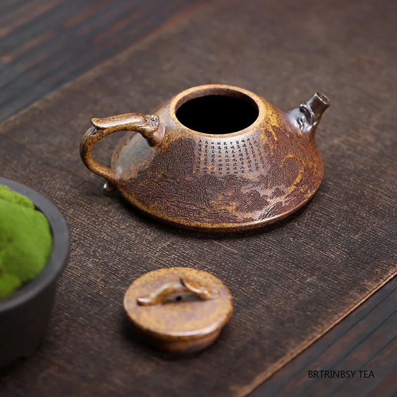 Handmade Yixing Purple Clay Teapot 160ml