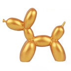 Matte Resin Balloon Dog Figurine