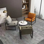 Modern Metal Frame Lounge Chair