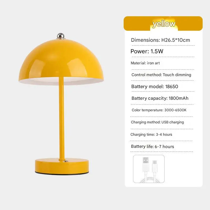 Mushroom Bud Nordic Table Lamp