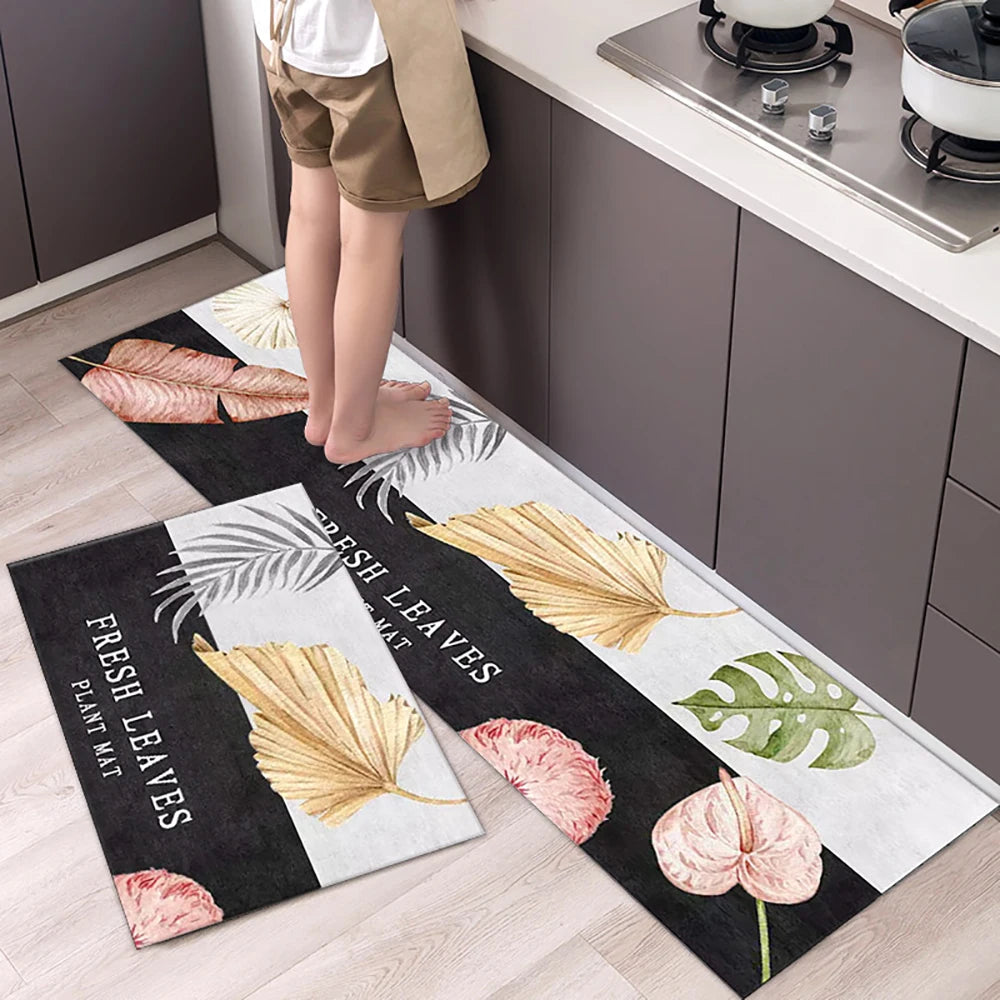 Absorbent Non-Slip Kitchen Runner Mat