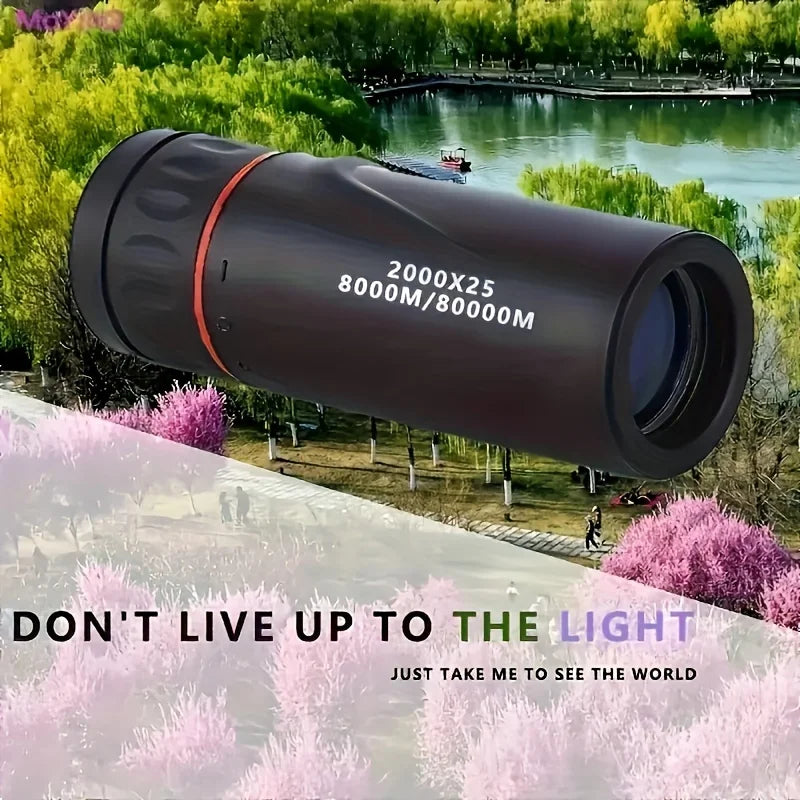 Compact 8–10x Monocular Telescope