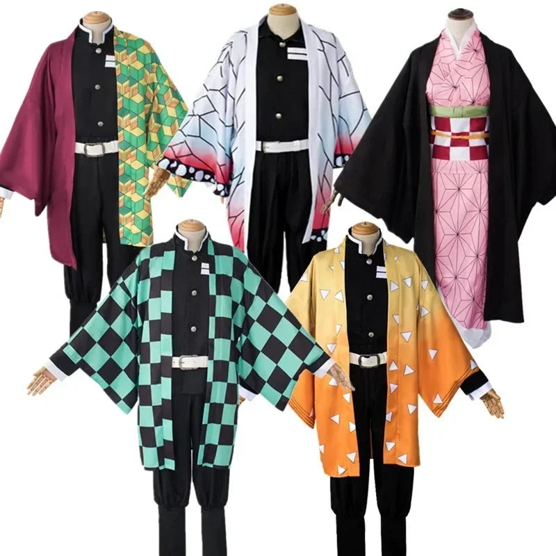 Anime-Inspired Kimono Cosplay Costume Top