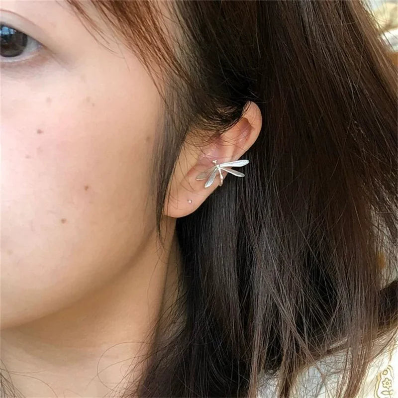 Vintage Dragonfly Ear Cuff Clip