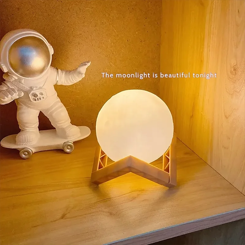 3D Moon Night Light