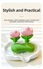 Tulip Self-Draining Soap Dish