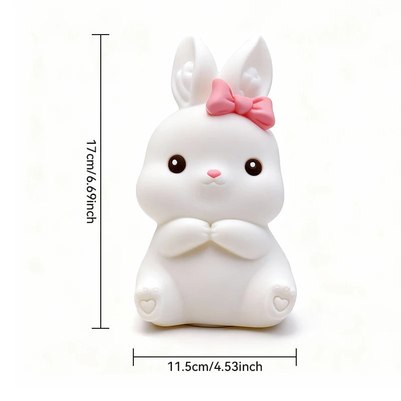 Touch-Dimming Rabbit Night Light