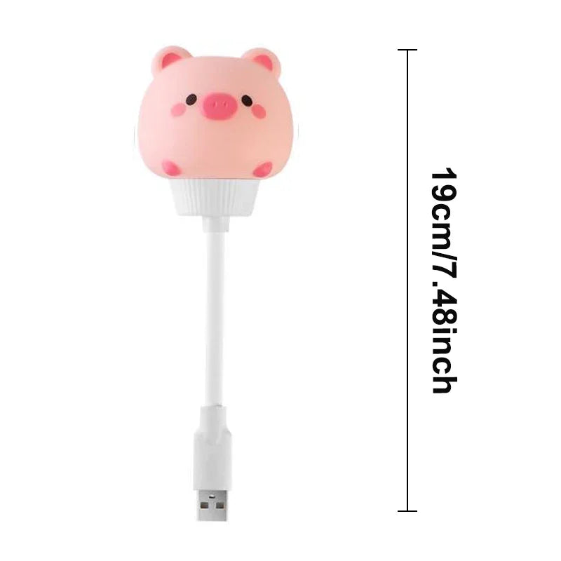 USB Cartoon Animal LED Night Light