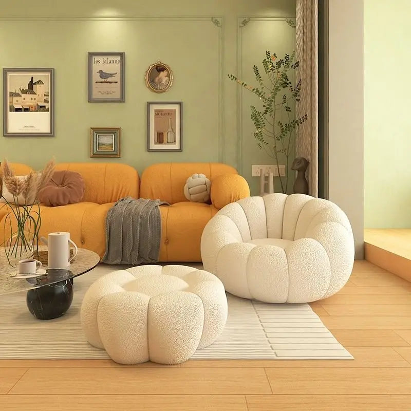 Removable Flannel Single Bean Bag Chair