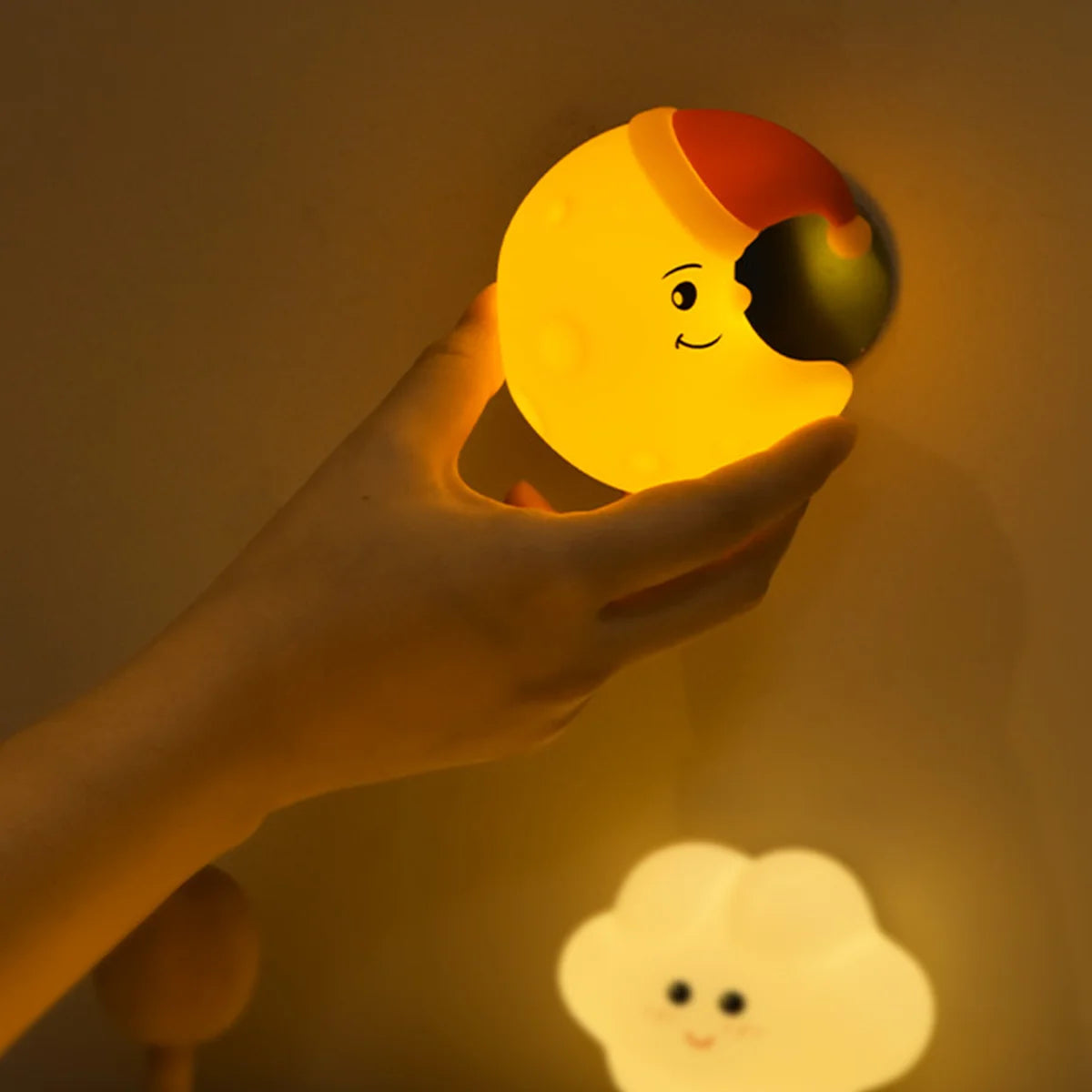 Rechargeable Silicone Wall Night Light