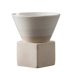 Retro Japanese-Style Pottery Coffee Cup