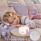 Purple Axolotl Silicone Night Light