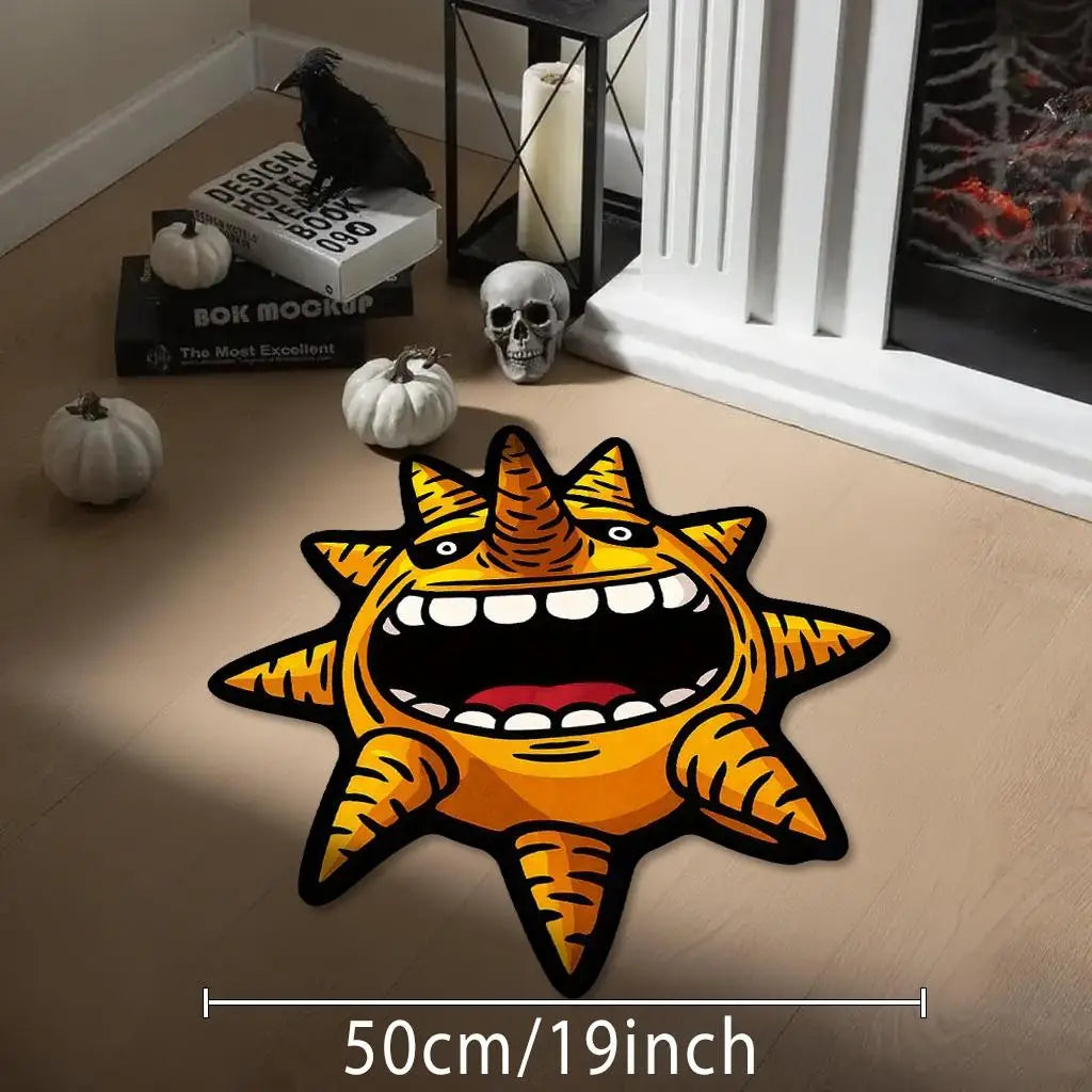 VIKAMA Creative Sun-Shaped Area Rug