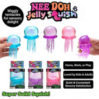 Jellyfish & Cube Squish Fidget Toy