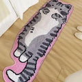 VIKAMA Cartoon Cat Non-Slip Runner Rug