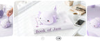 Purple Axolotl Silicone Night Light