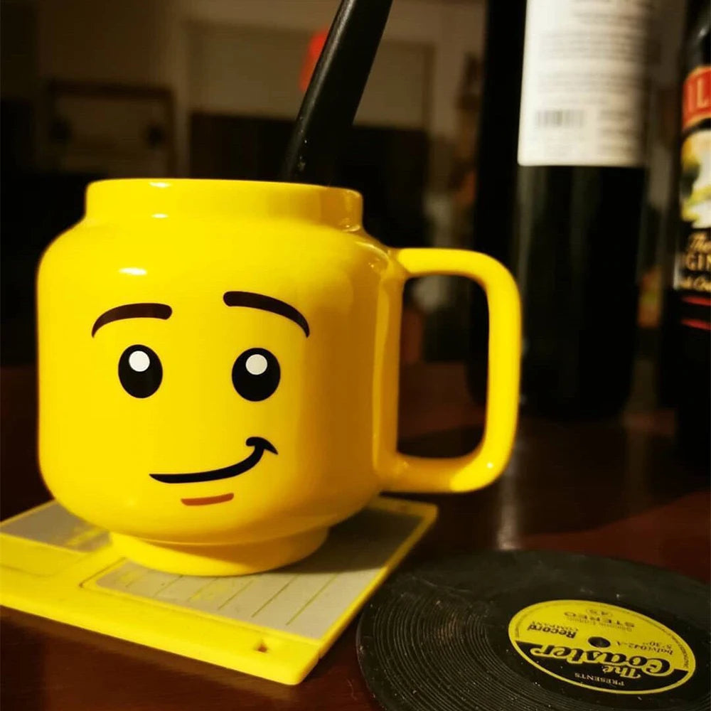 Cartoon Expression Ceramic Mug 250ml