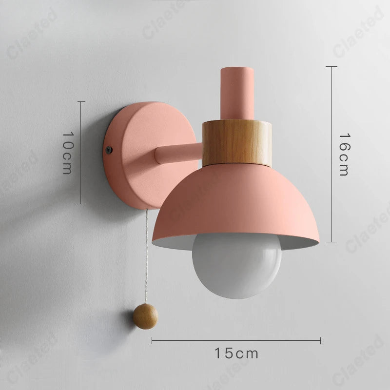 Minimalist Zipper Switch Wall Lamp