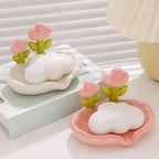 Tulip Self-Draining Soap Dish
