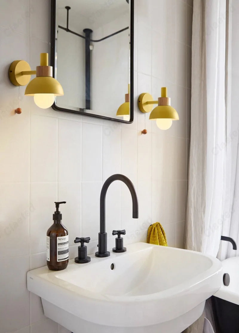 Minimalist Zipper Switch Wall Lamp