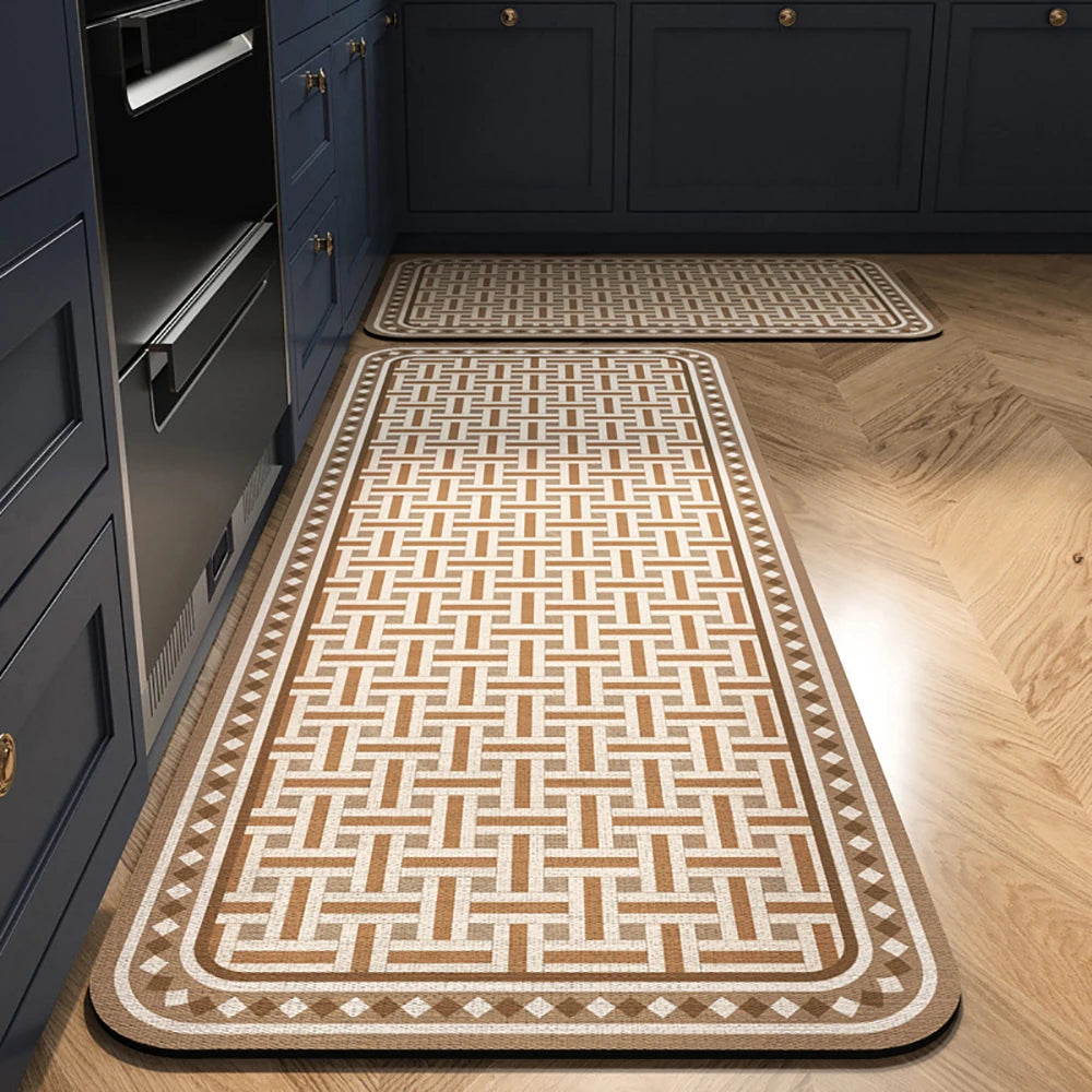 Absorbent Non-Slip Kitchen Runner Mat
