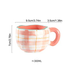 Hand-Painted Korean-Style Ceramic Mug 300ml