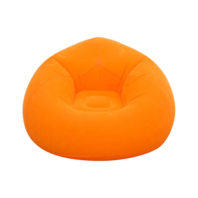 Inflatable Flocked Lounge Chair