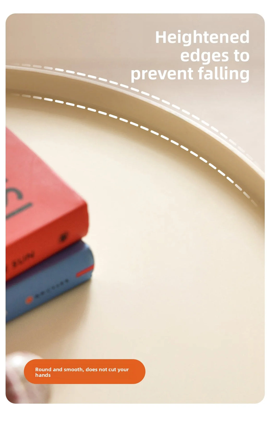 Round ABS Storage Side Table