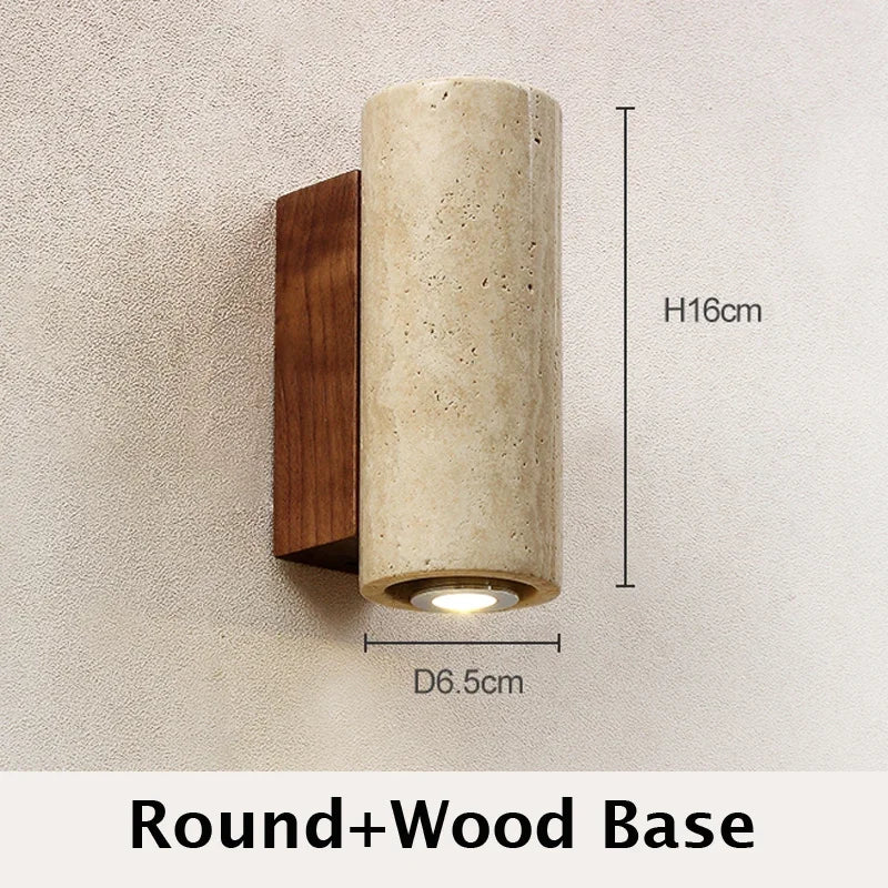 Wabi-Sabi Marble Wall Lamp