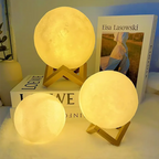 3D Moon Night Light