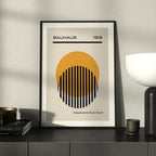 Bauhaus Geometric Canvas Wall Art