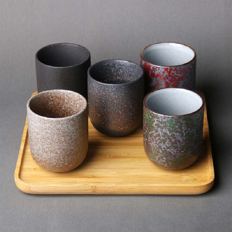 Handmade Japanese-Style Ceramic Tea Cup 130ml