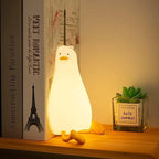 Rechargeable Silicone Duck Night Light