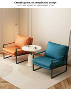 Modern Metal Frame Lounge Chair