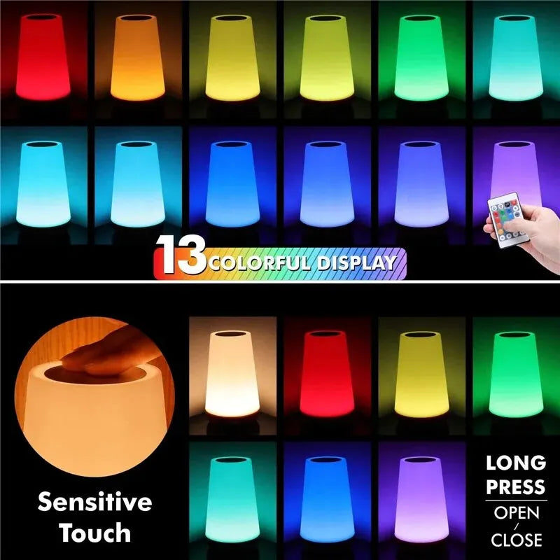 13-Color RGB Night Lamp